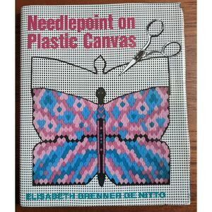 Needlepoint on Plastic Canvas HC Book 1978